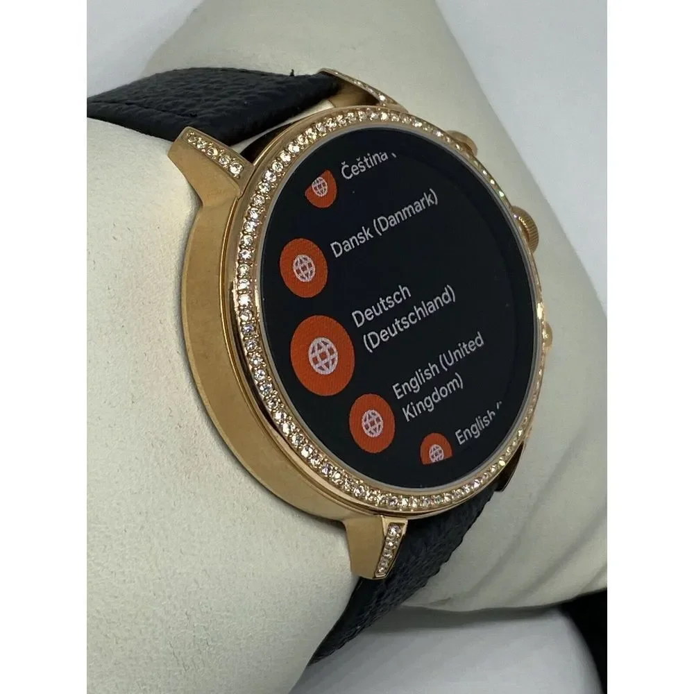 Fossil Gen 4 Authentic Digital Dial Smart Watch Custom Band FTW6011 DC498